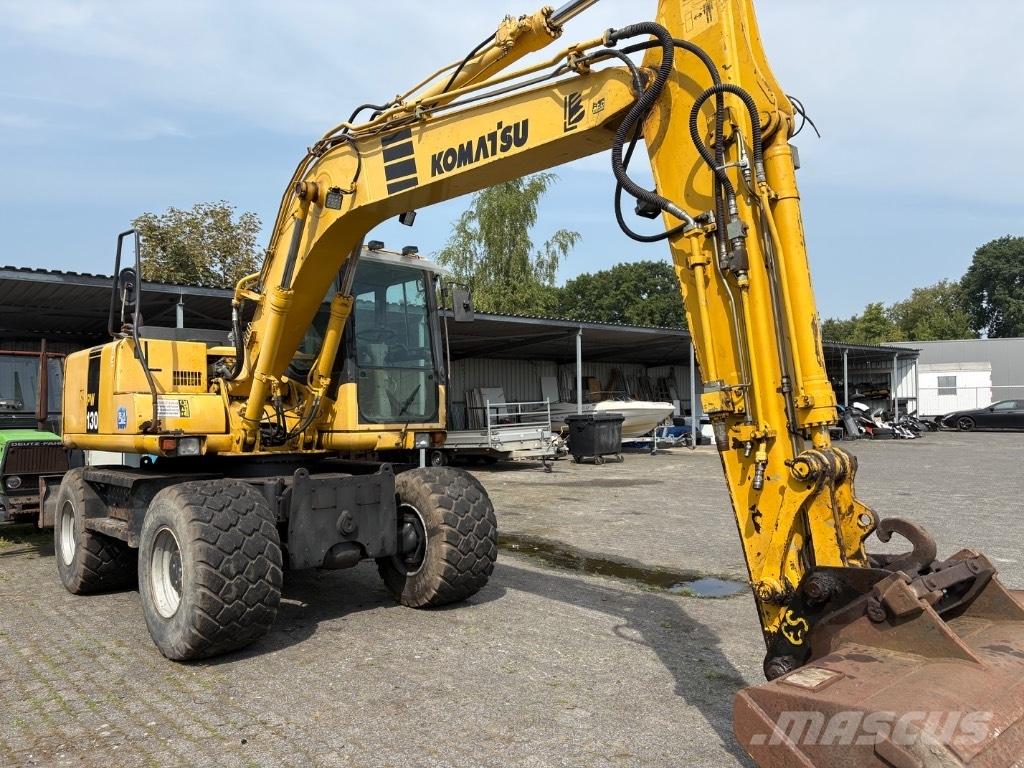 Komatsu PW 130-7K Koparki kołowe