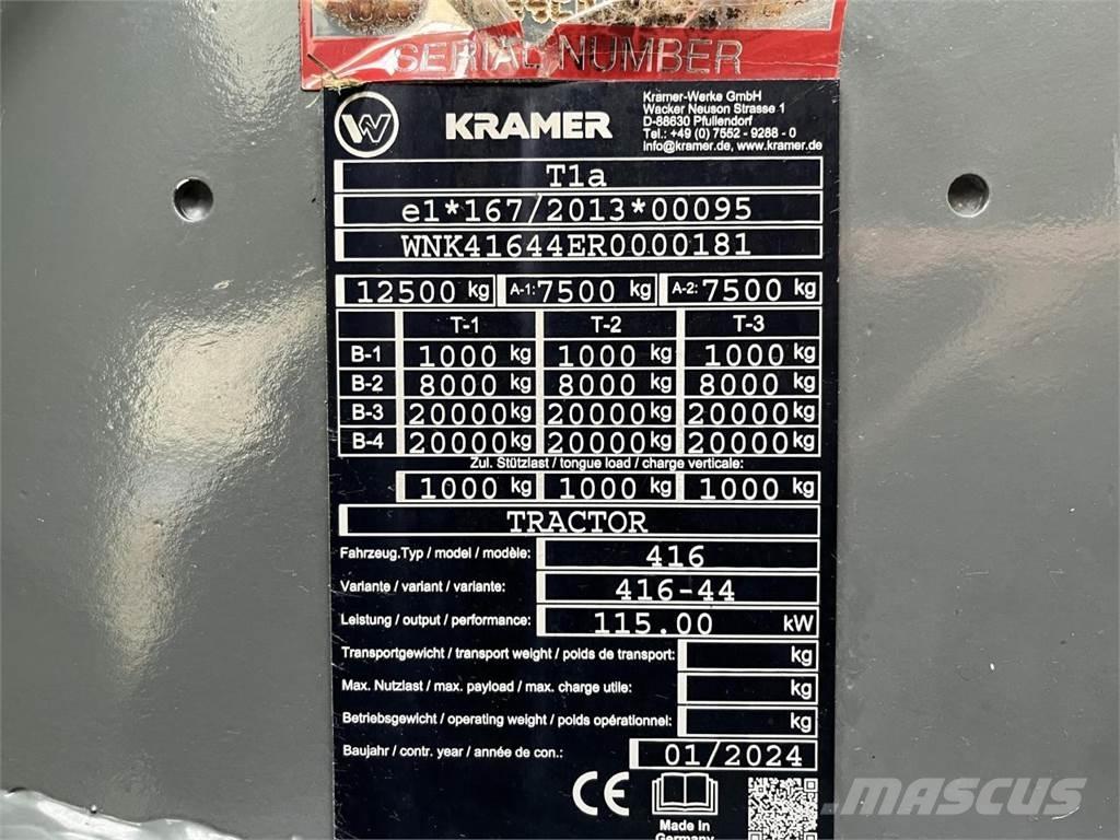 Kramer KT557 Ładowarki rolnicze