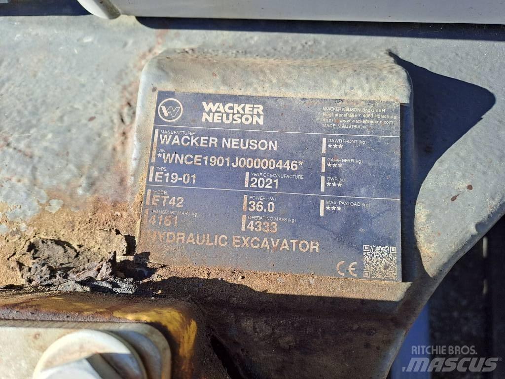 Wacker Neuson ET42 Koparki gąsienicowe
