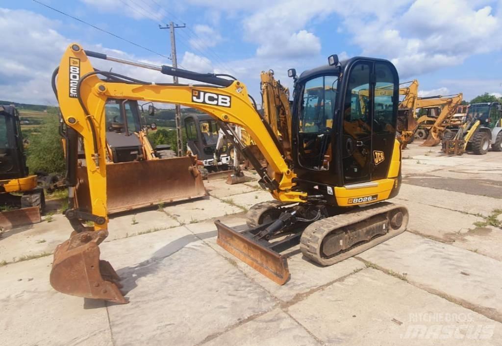 JCB 8026 CTS Minikoparki
