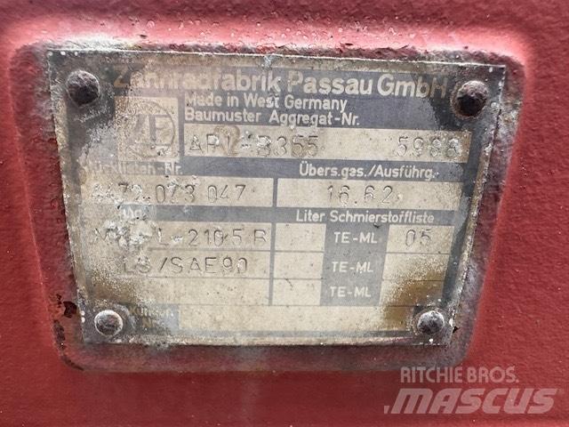 ZF APL-B355 AXLES Mosty, wały i osie
