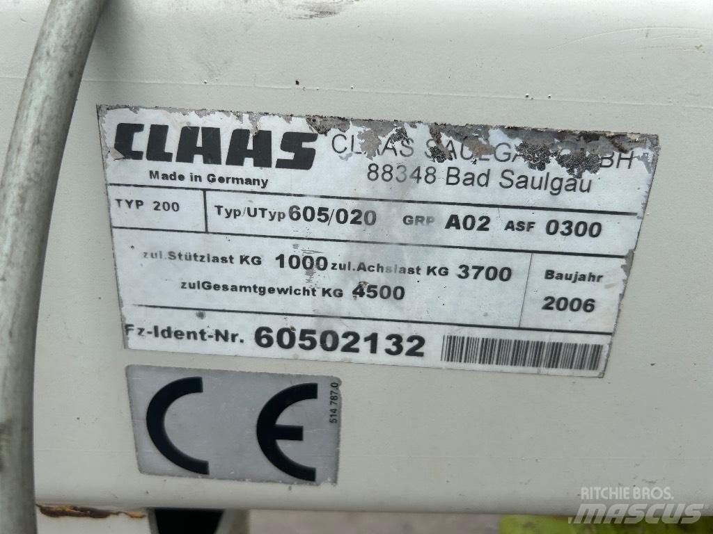 CLAAS Liner 3000 Zgrabiarki i przetrząsacze