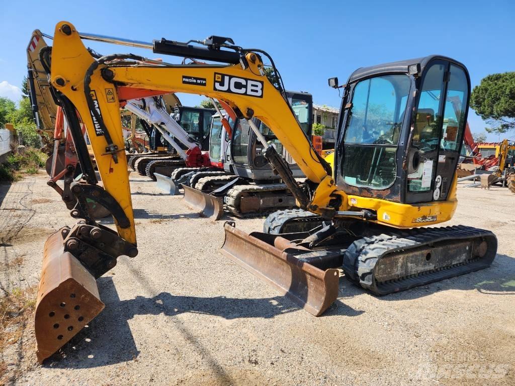 JCB 8055 RTS Minikoparki