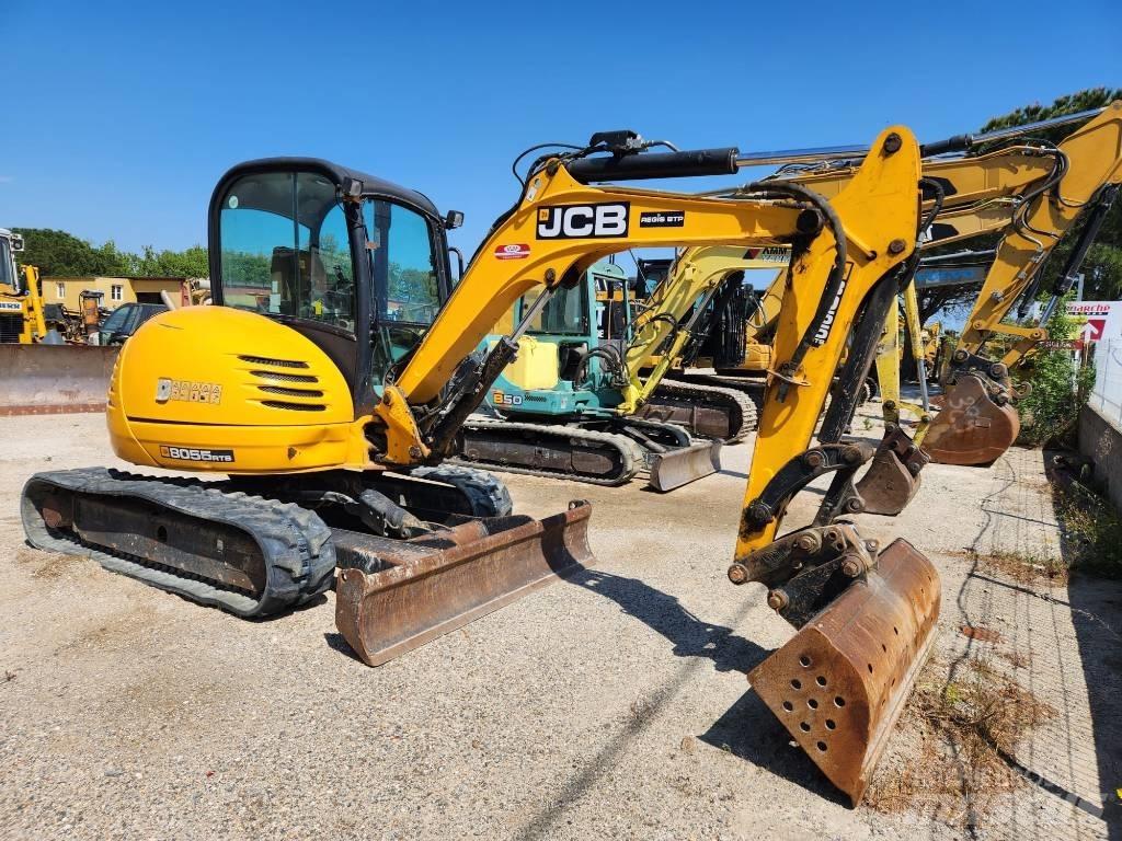 JCB 8055 RTS Minikoparki