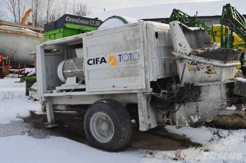 Cifa PC 707 Samojezdne pompy do betonu