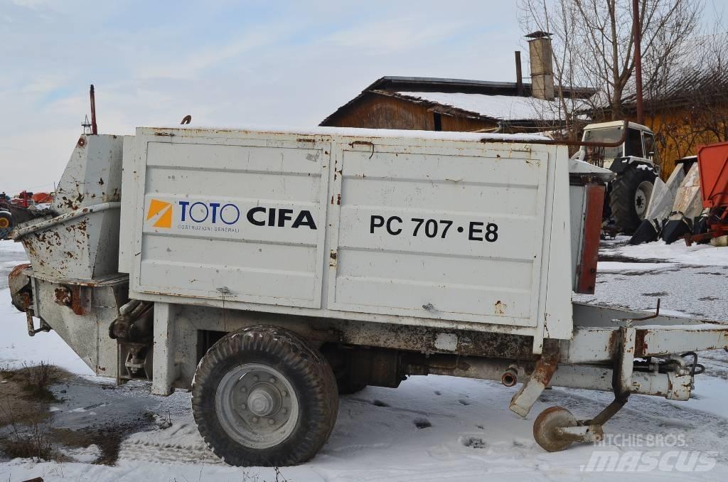 Cifa PC 707 Samojezdne pompy do betonu
