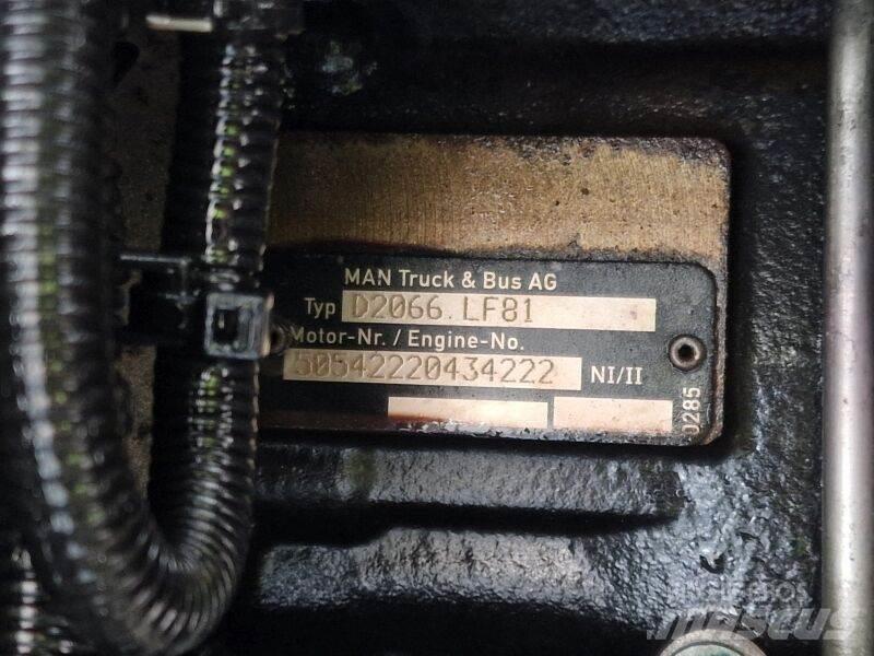MAN D2066 LF81 Silniki