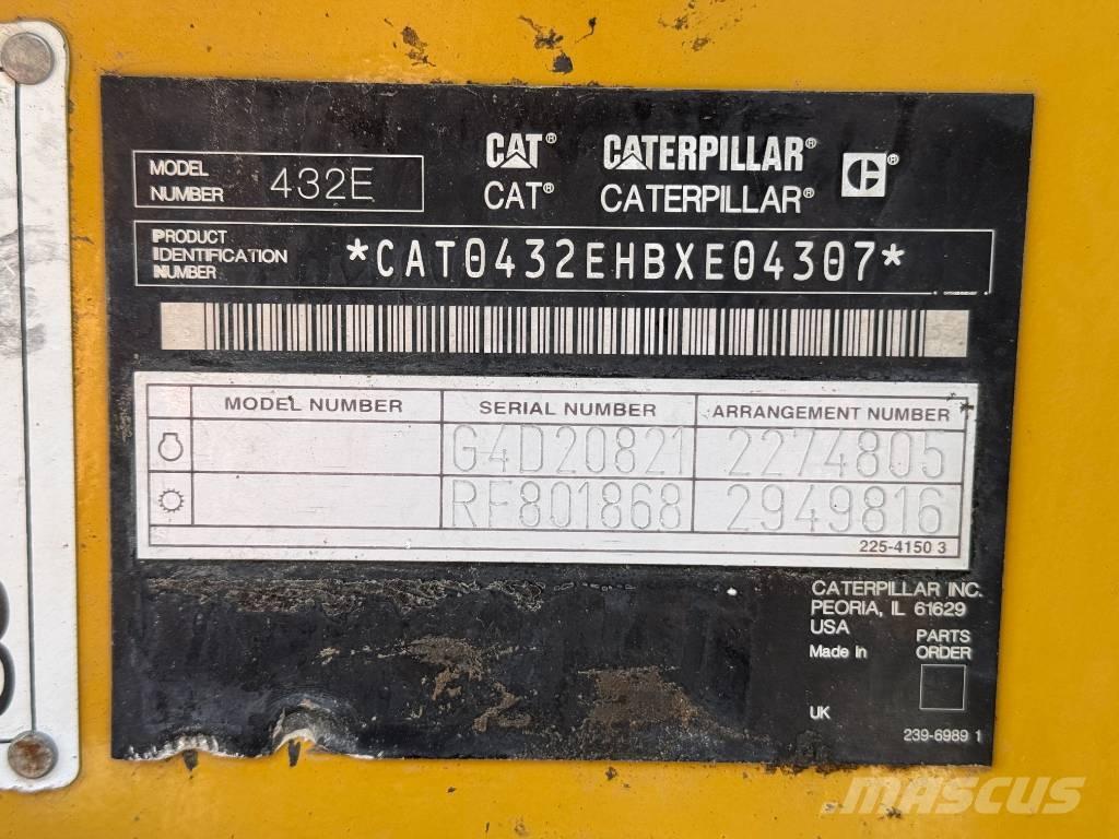 CAT 432 E Koparko-ładowarki