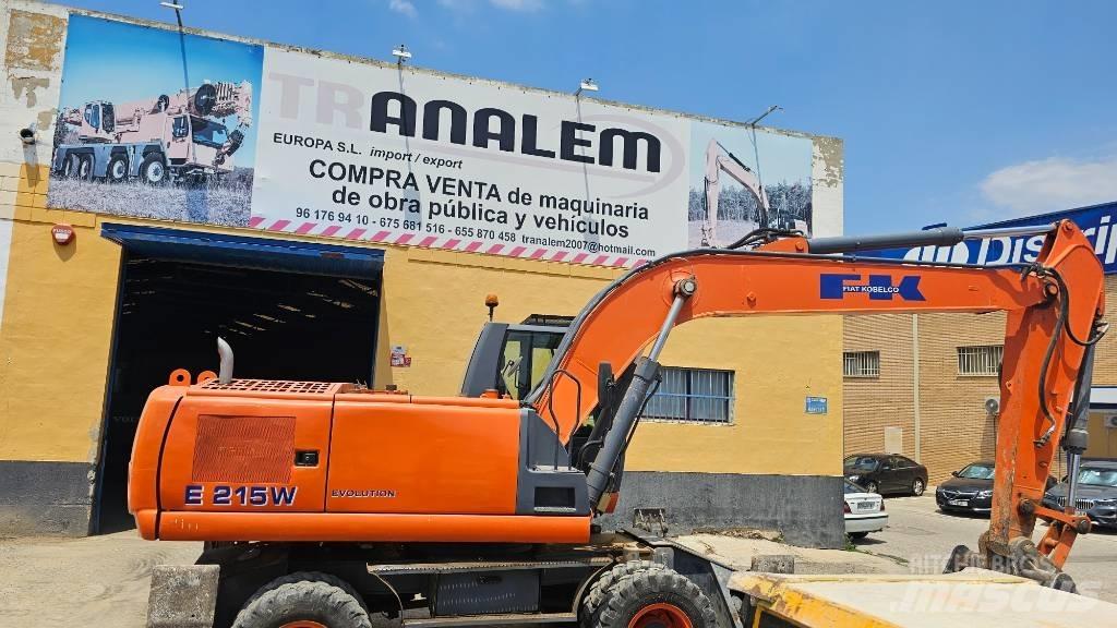Fiat-Kobelco E215W Koparki kołowe