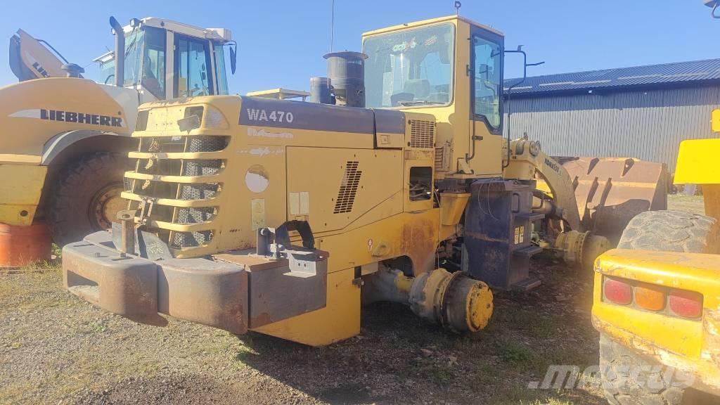 Komatsu WA 470-3H Mosty, wały i osie