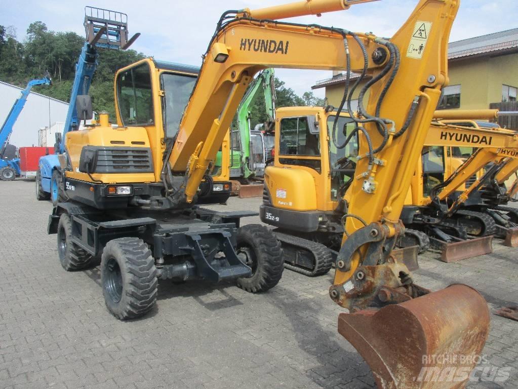 Hyundai Robex 55W-9 Koparki kołowe