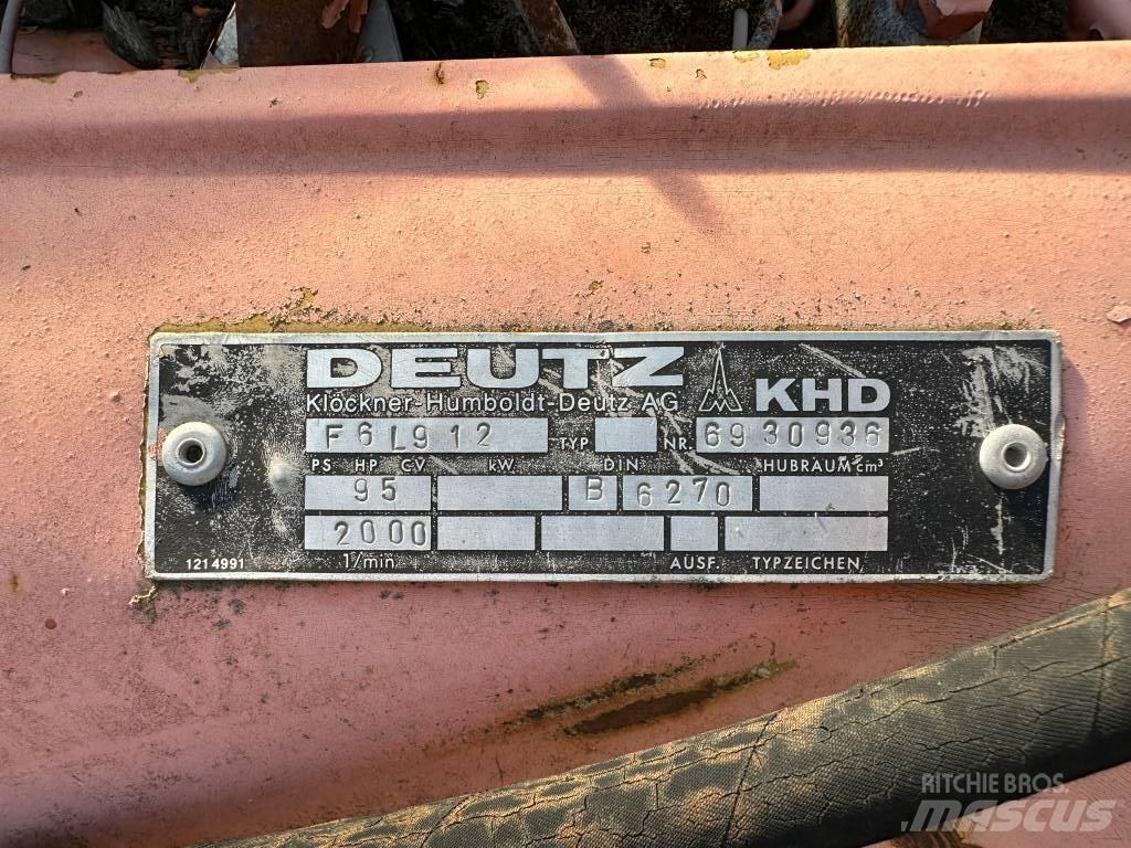Deutz F6L912 ENGINE Silniki