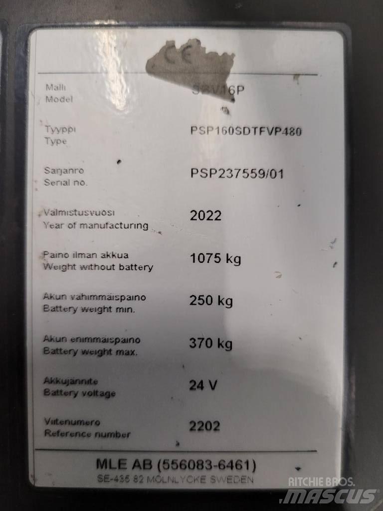 Mitsubishi SBV 16 P Samojezdne maszyny do załadunku