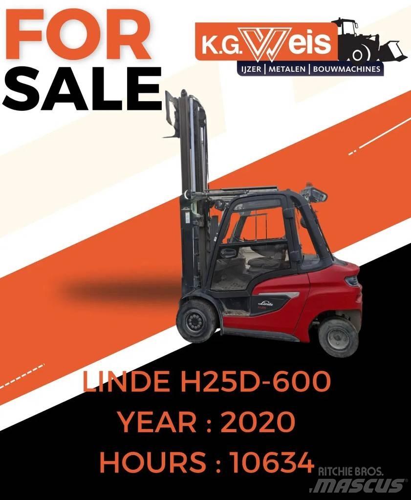 Linde H25D-600 Wózki Diesla