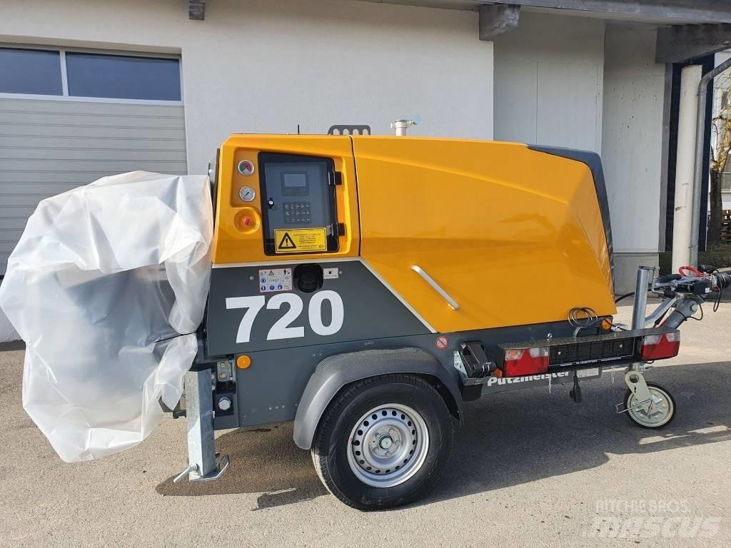 Putzmeister P 720 Samojezdne pompy do betonu