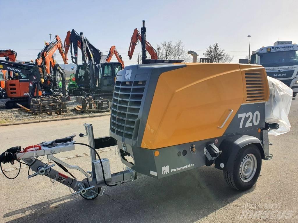 Putzmeister P 720 Samojezdne pompy do betonu