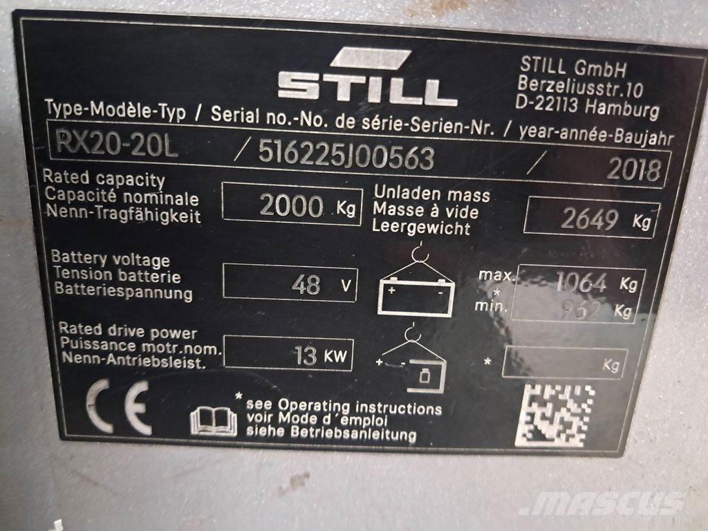 Still RX20-20L Wózki elektryczne