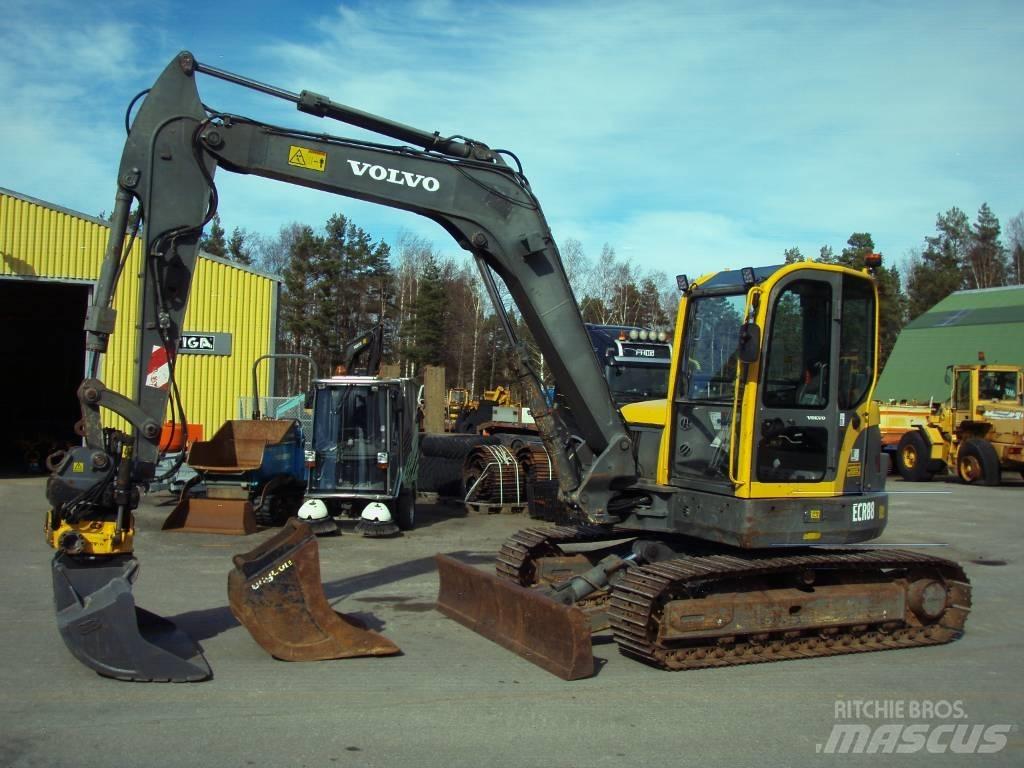 Volvo ECR 88 Midikoparki  7t - 12t