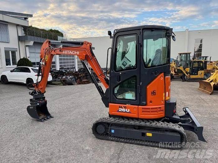 Hitachi ZX26 U-6 Minikoparki