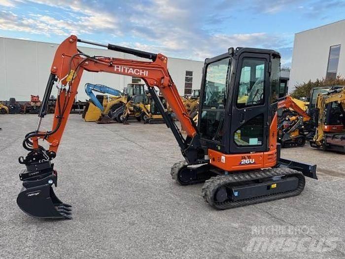 Hitachi ZX26 U-6 Minikoparki