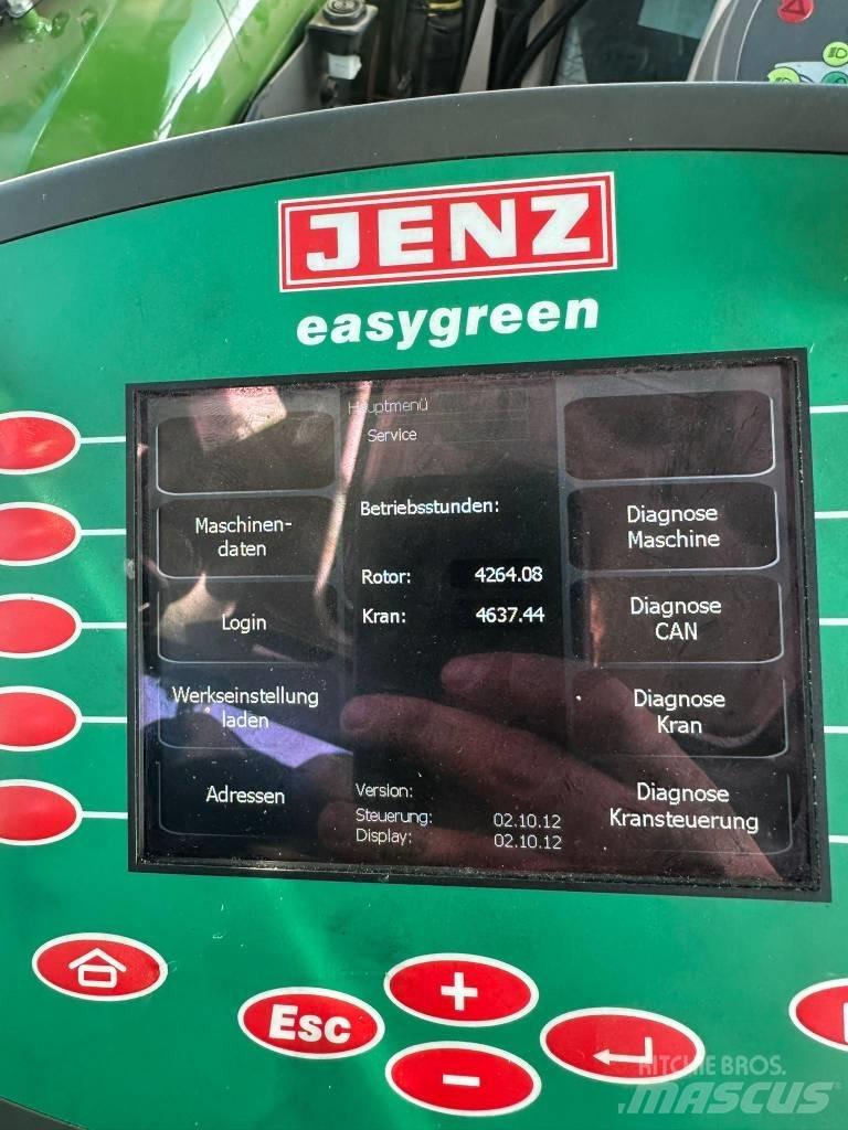 JENZ HEM 582 Z Rębaki