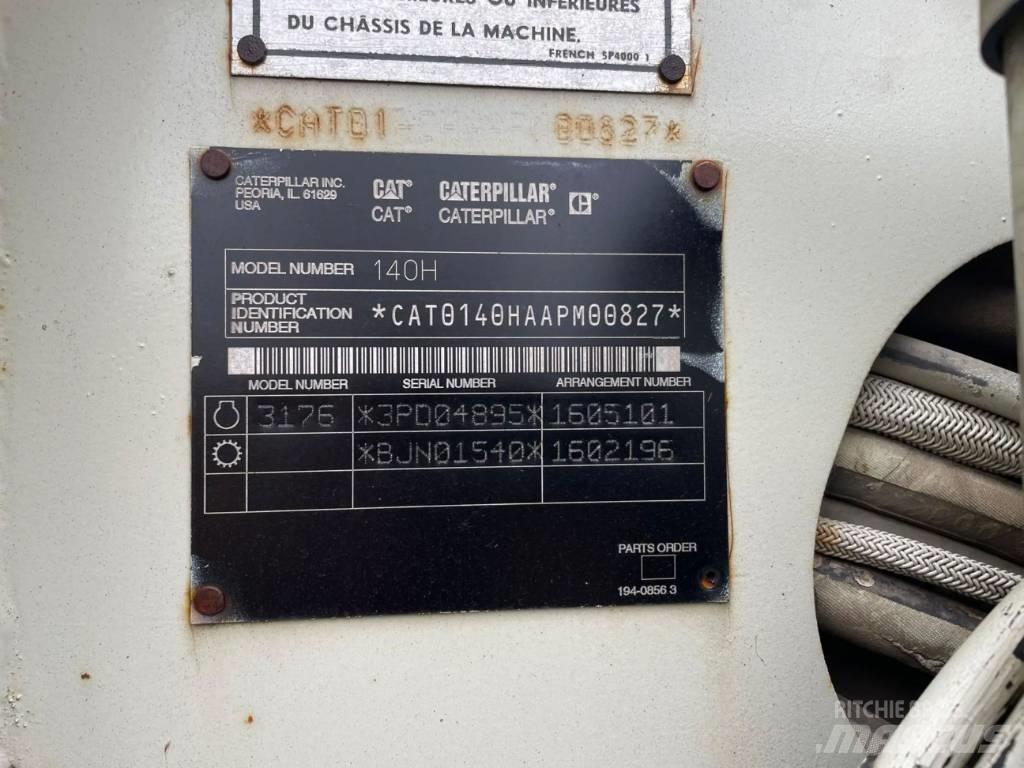 CAT 140H Równiarki