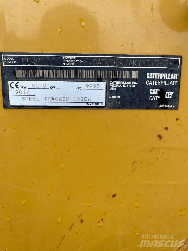 CAT D 5 K 2 LGP Spycharki gąsienicowe