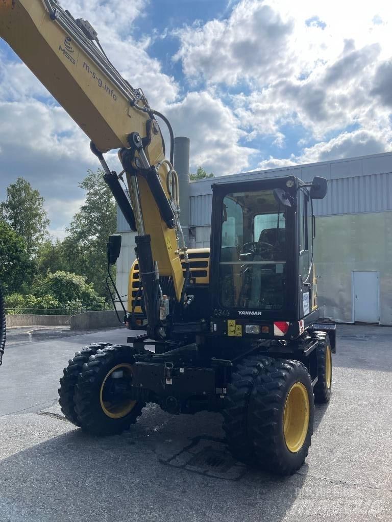 Yanmar B 95 W Koparki kołowe