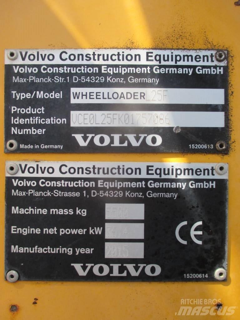 Volvo L 25 F Ładowarki kołowe