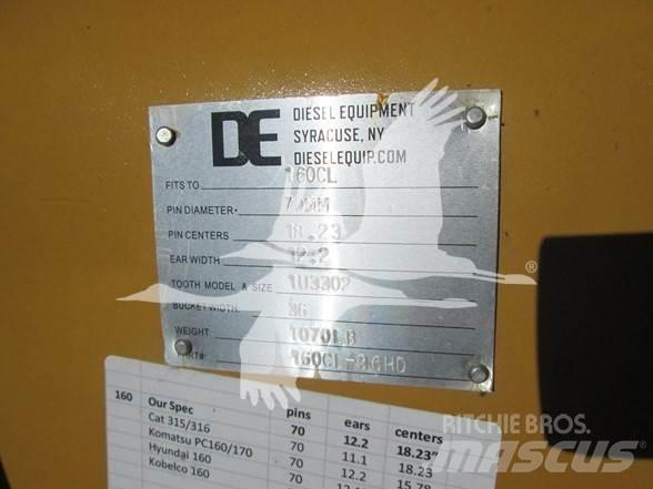  DE CAT 315 Łyżki do ładowarek