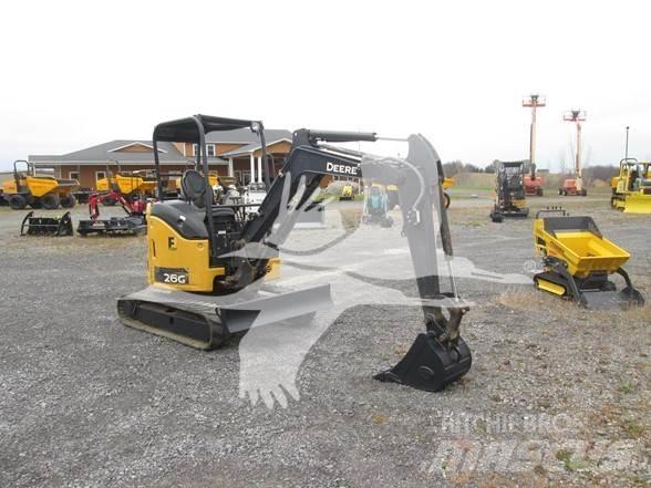 John Deere 26G Minikoparki