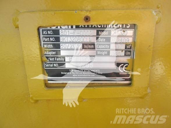 Teran CAT 320 Łyżki do ładowarek