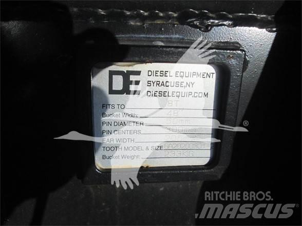 Trojan CAT307D Łyżki do ładowarek