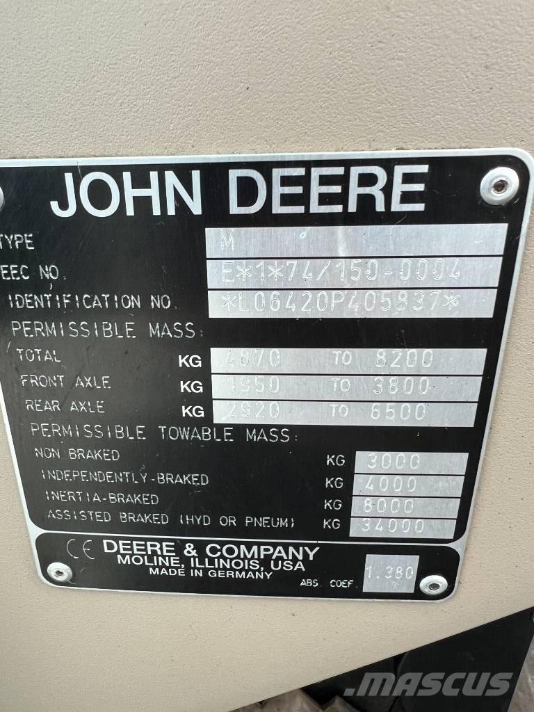 John Deere 6420 S Ciągniki rolnicze