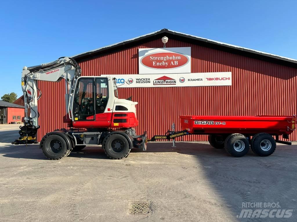 Takeuchi TB 395 W Koparki kołowe