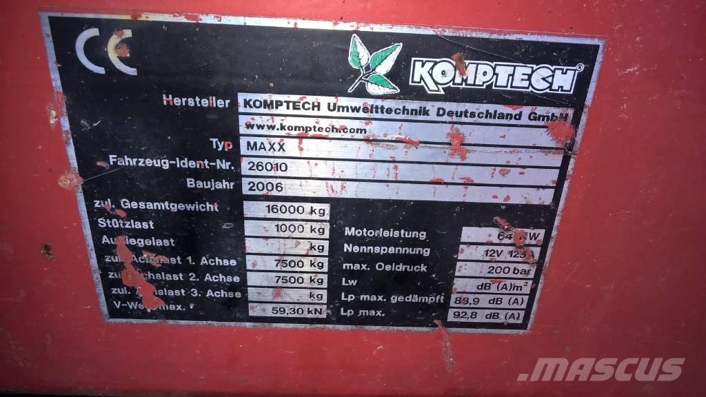 Komptech Maxx Przesiewacze mobilne