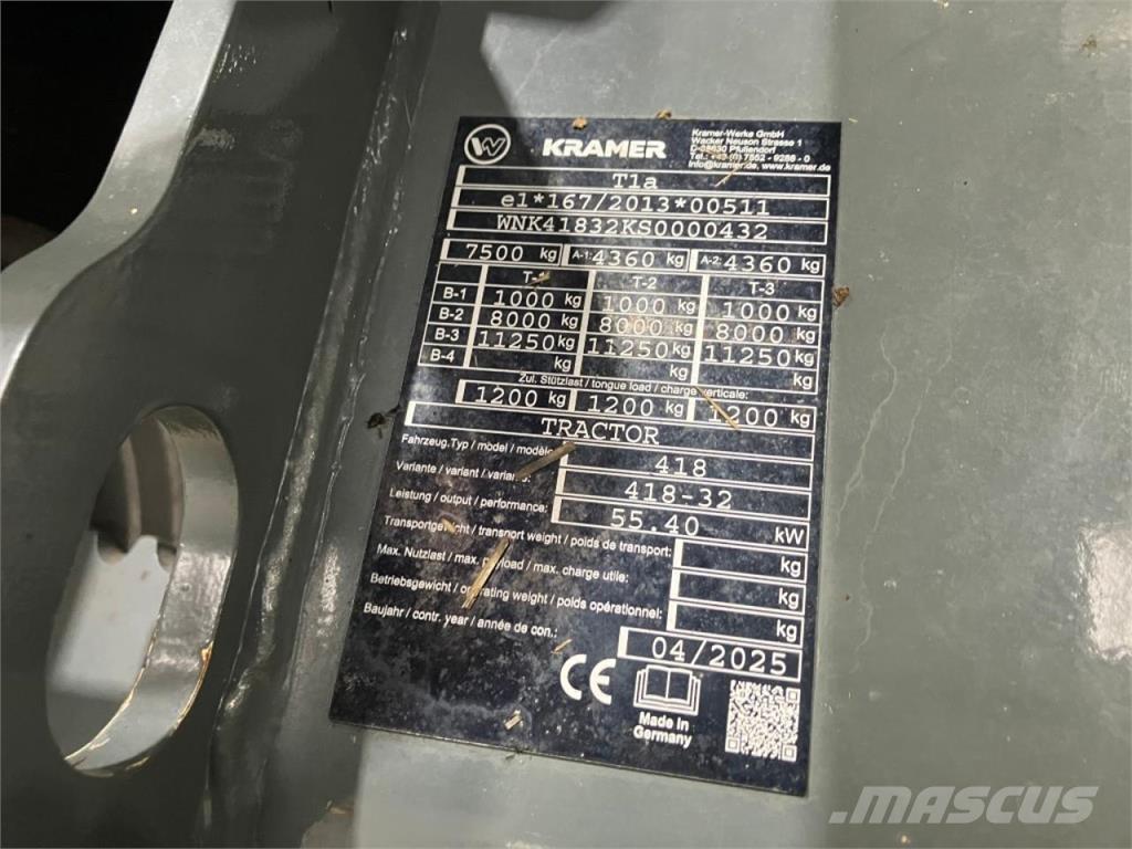 Kramer KT276 Ładowarki rolnicze