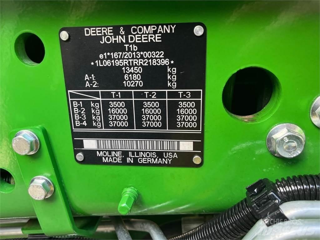 John Deere 6R195 Ciągniki rolnicze