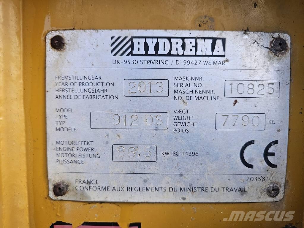 Hydrema 912 DS Wozidła przegubowe