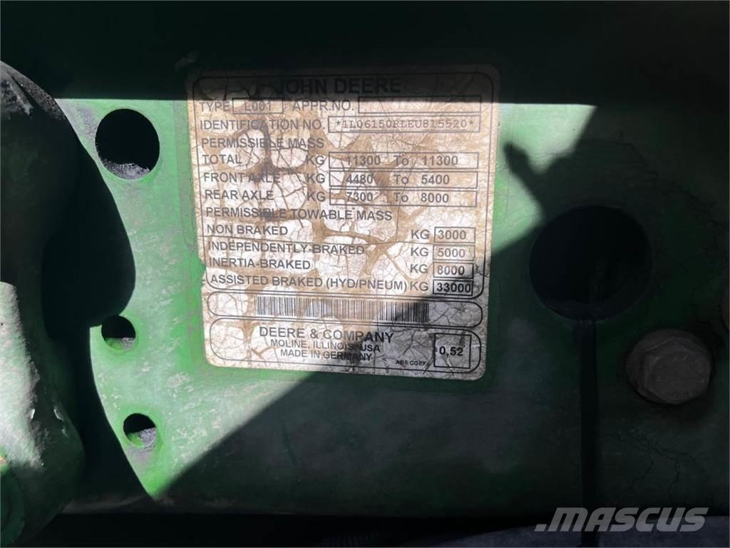 John Deere 6155R Ciągniki rolnicze