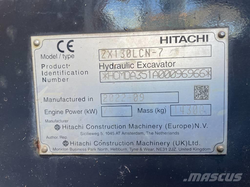 Hitachi ZX 130 LCN-7 Koparki gąsienicowe