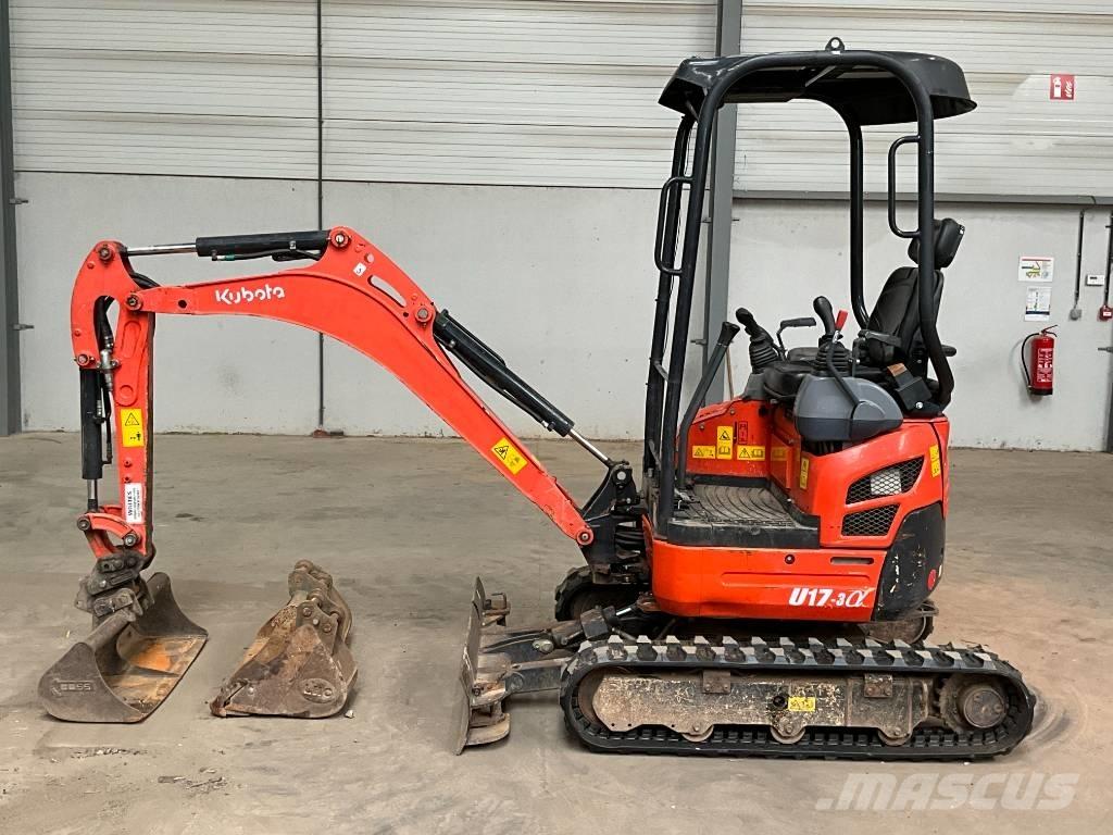 Kubota U 17-3 A Minikoparki