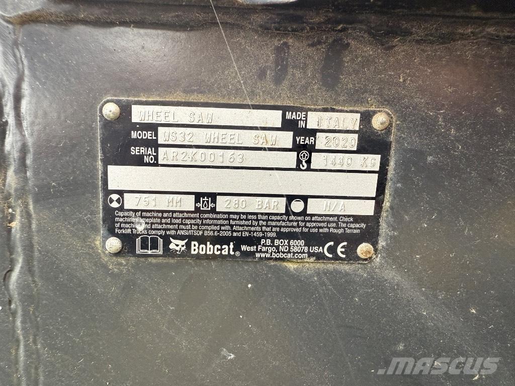 Bobcat WS 32 Inne akcesoria