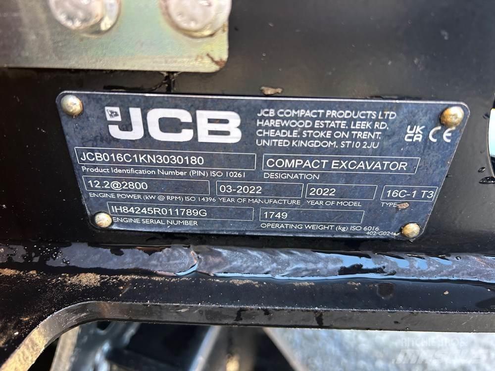 JCB 16C-1 Minikoparki