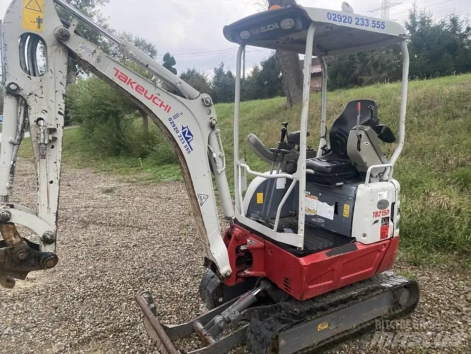 Takeuchi TB 215 R Minikoparki