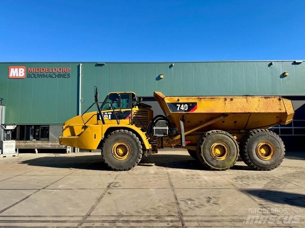 CAT 740 Wozidła przegubowe