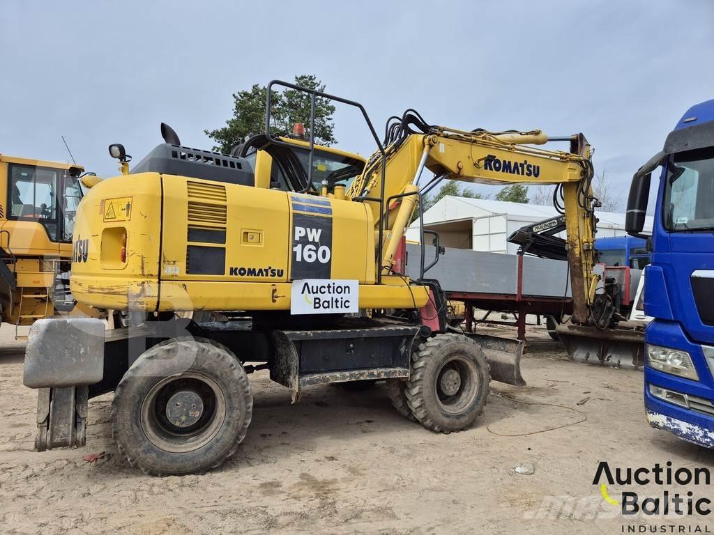 Komatsu PW160 Koparki kołowe