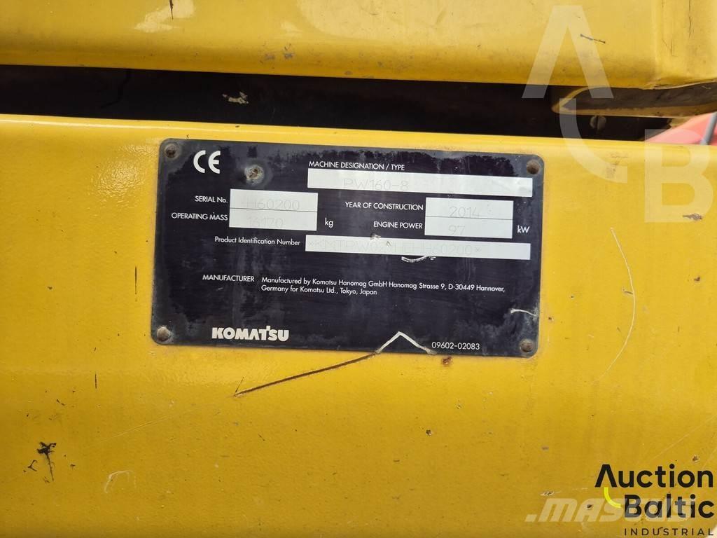 Komatsu PW160 Koparki kołowe