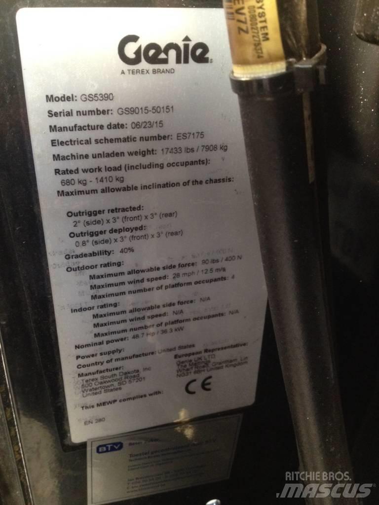 Genie GS 5390 Podnośniki nożycowe