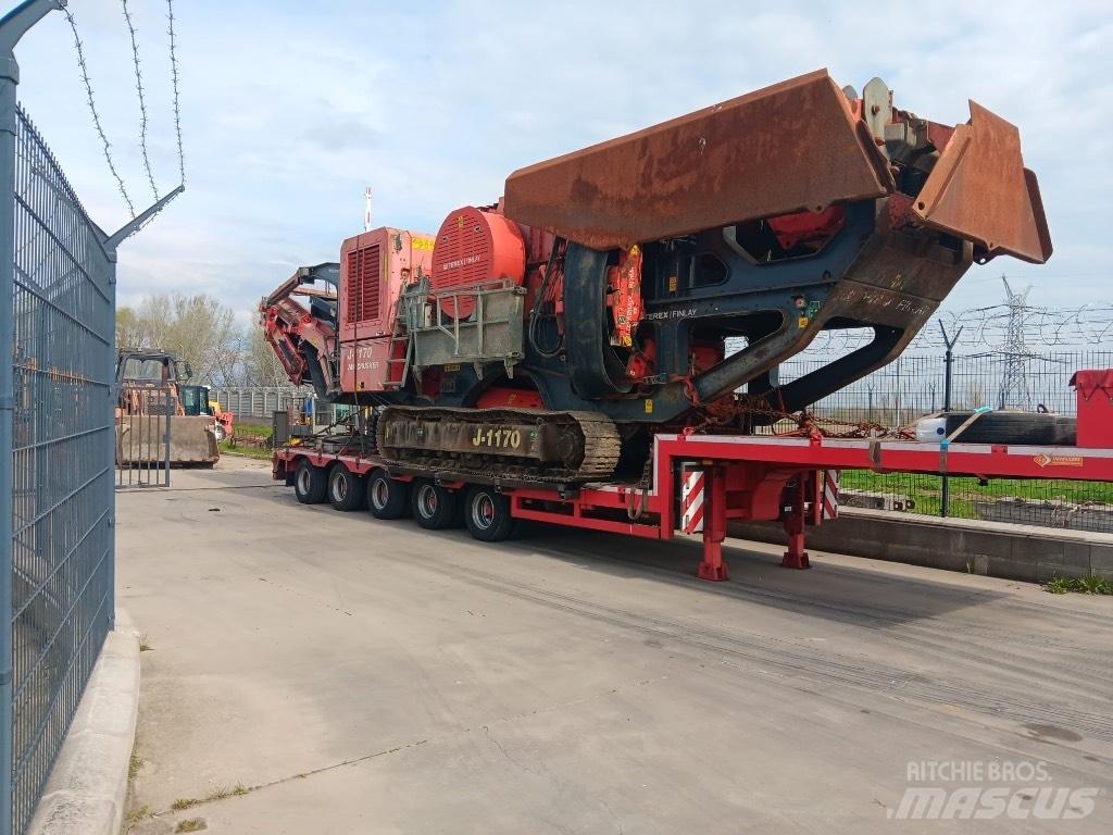 Terex Finlay J1170 Kruszarki